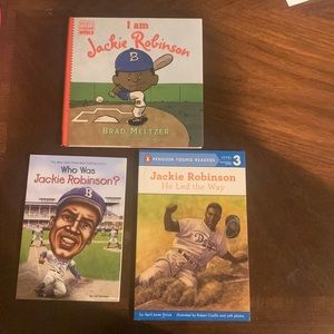 3 books about Jackie Robinson